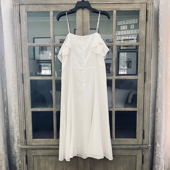 NWT H by Halston Cold Shoulder Dress 10 - Picture 5 of 6